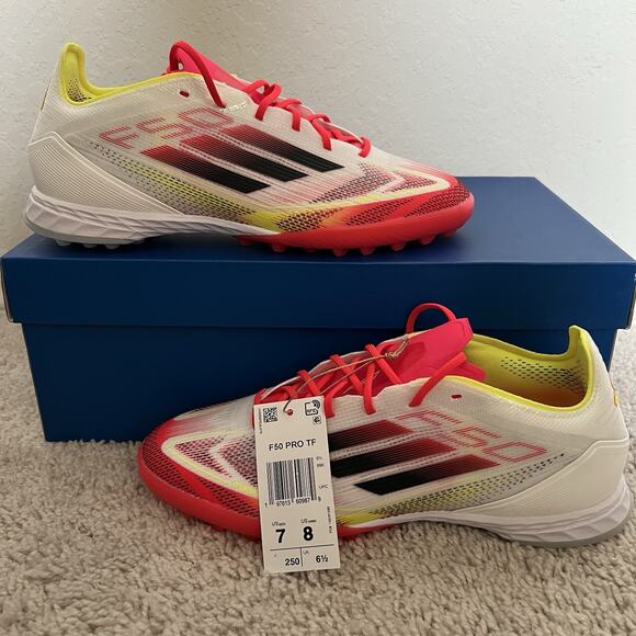 Adidas F50 Pro TF IE1220 Mens Soccer Turf Cleats Mens Size 7 NWT - Picture 1 of 9